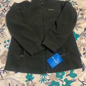 Brand New! Youth Columbia Black Sherpa Outerwear Jacket size L (14-16)